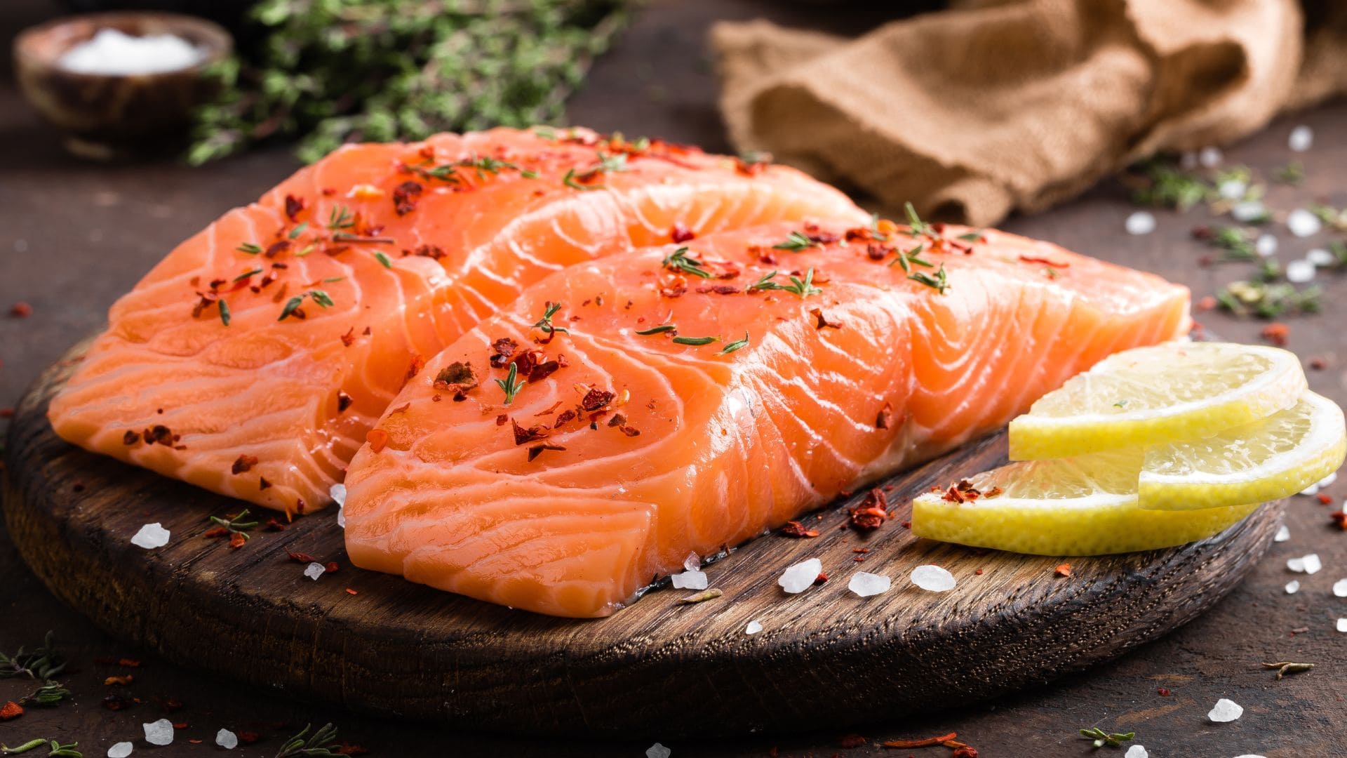 Salmón, alimento rico en vitamina D