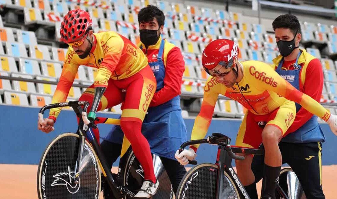 Selección Española de Ciclismo Adaptado preparando los Juegos Paralímpicos de Tokio