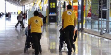 Servicio PMR en el aeropuerto Madrid-Barajas