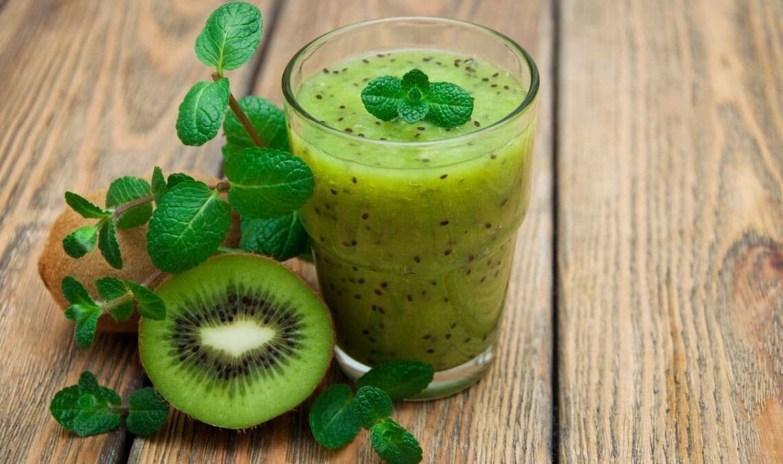 Smoothie con kiwi