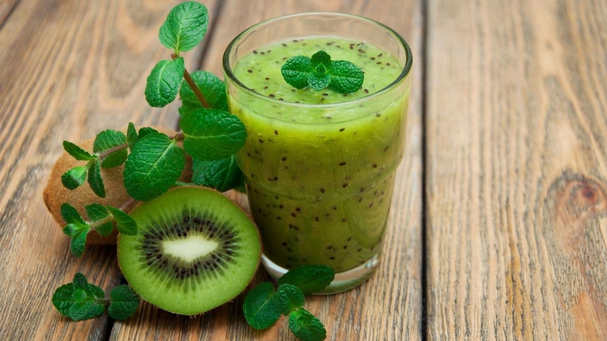 Smoothie con kiwi