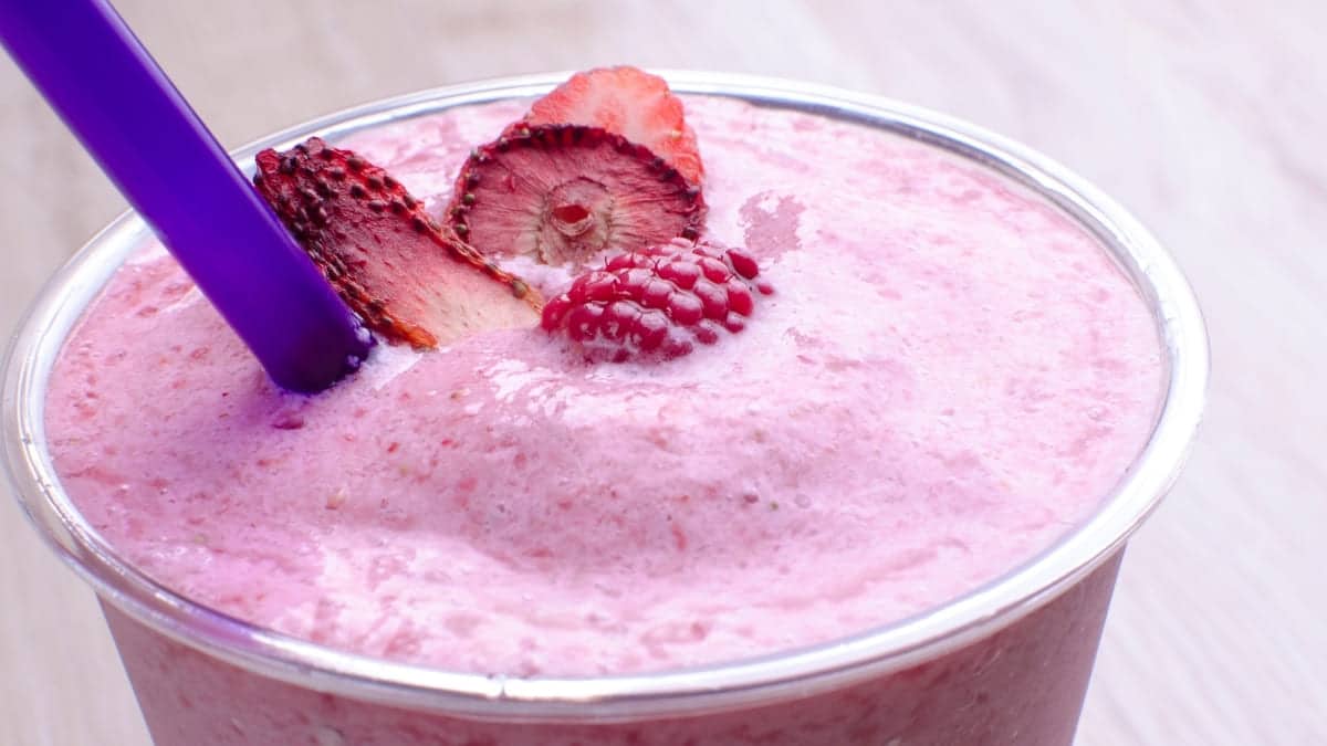 Smoothie de frutos rojos