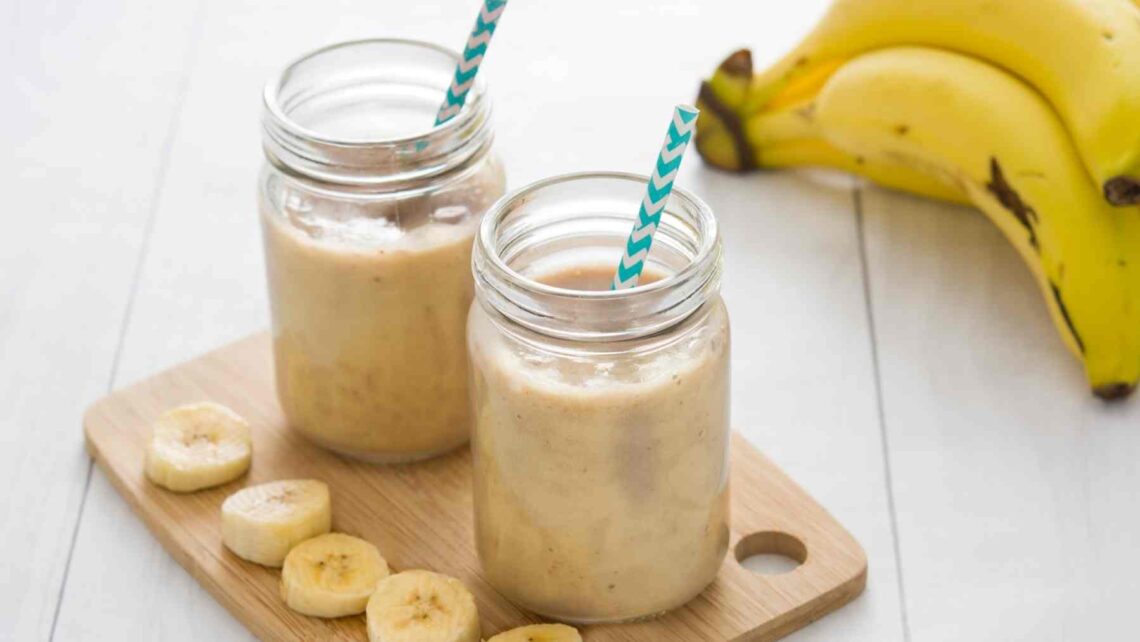 Smoothie de plátano para el dolor de cabeza