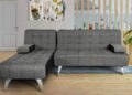Sofá Cama Chaiselongue./ Foto de Leroy Merlín