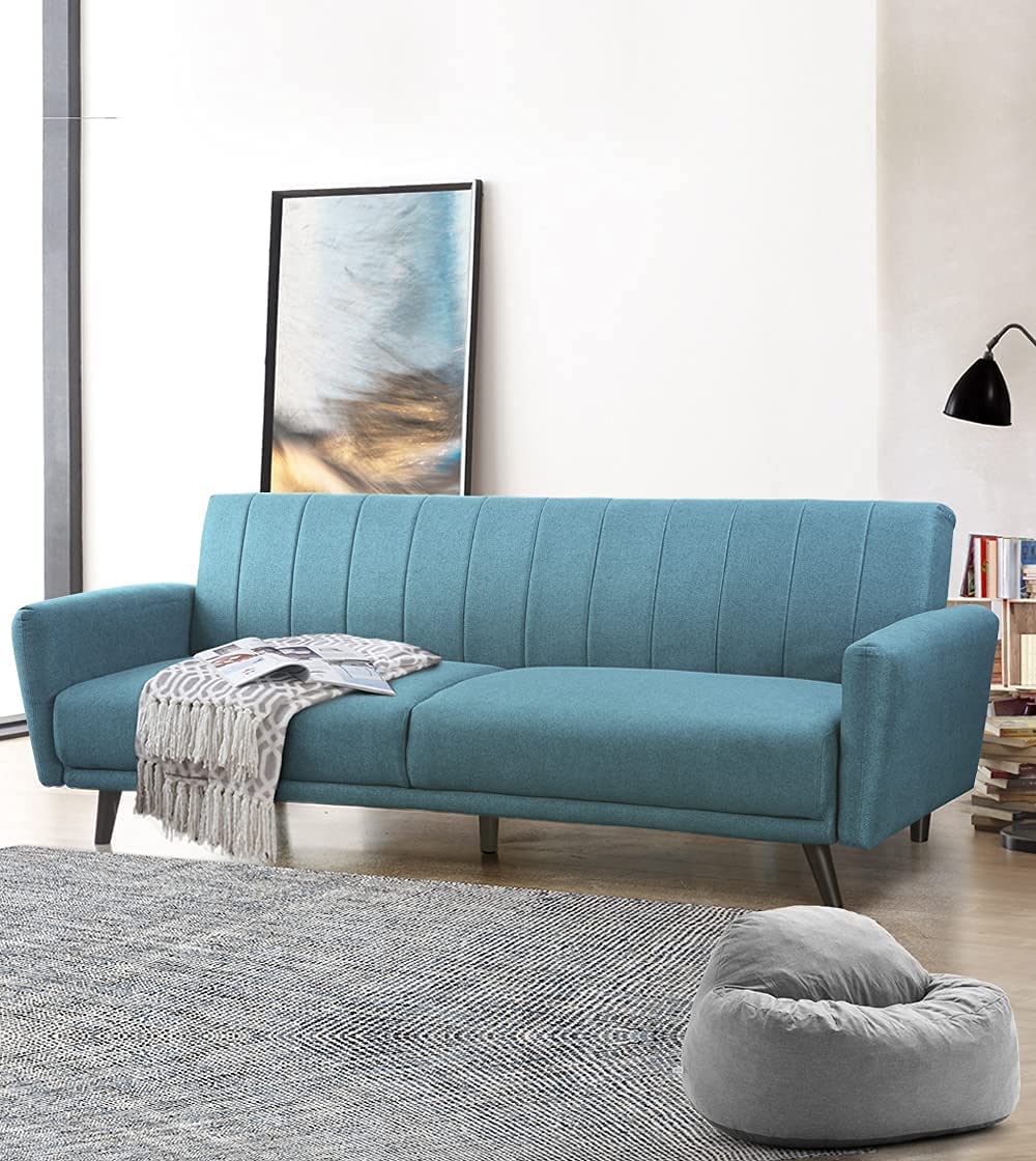 Nuevo sofá cama en  con un toque elegante y con tela antimanchas