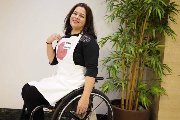 Sonsoles, primera concursante con discapacidad en Masterchef