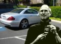 Steve Jobs coche en plaza aparcamiento discapacidad