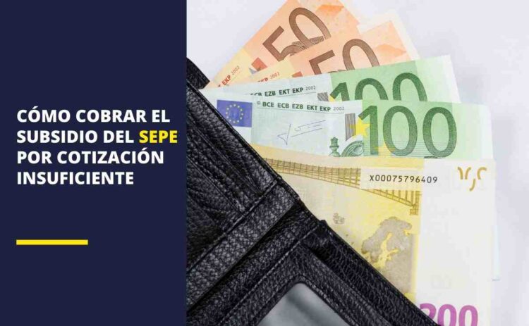 El SEPE avisa de cómo cobrar este subsidio si hemos trabajado menos de un año