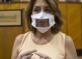 Susana Díaz Mascarilla transparente