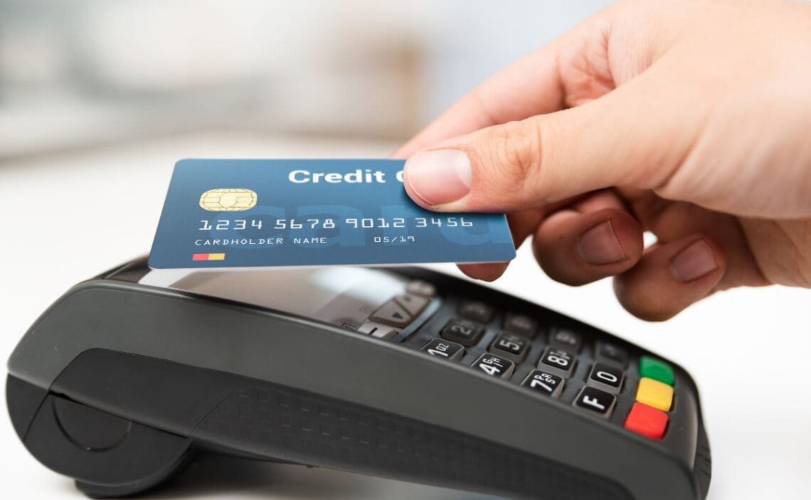Copia al pagar con tarjeta de crédito