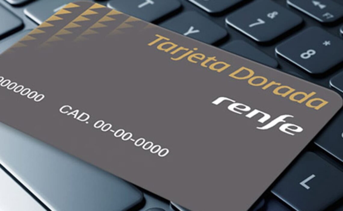 Renovación de Tarjeta Dorada de Renfe./ Foto de Canva