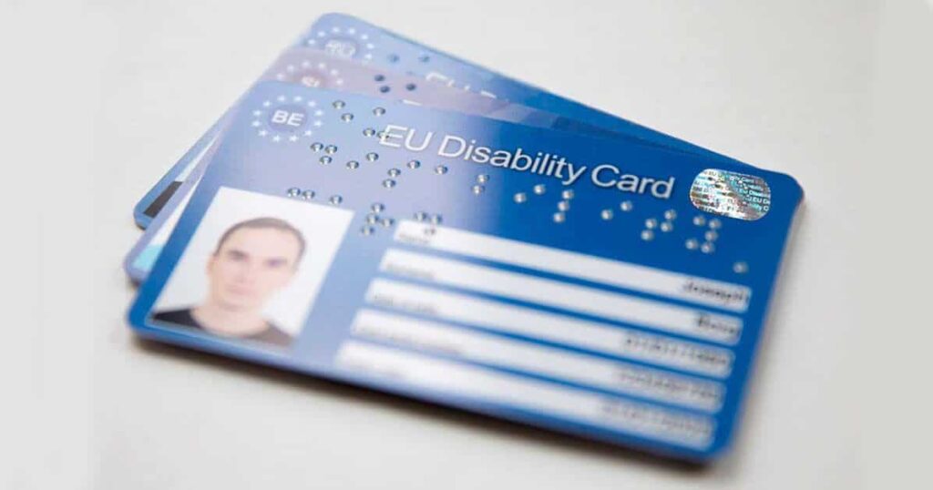 La Unión Europea elabora las Tarjetas Europeas de Discapacidad
