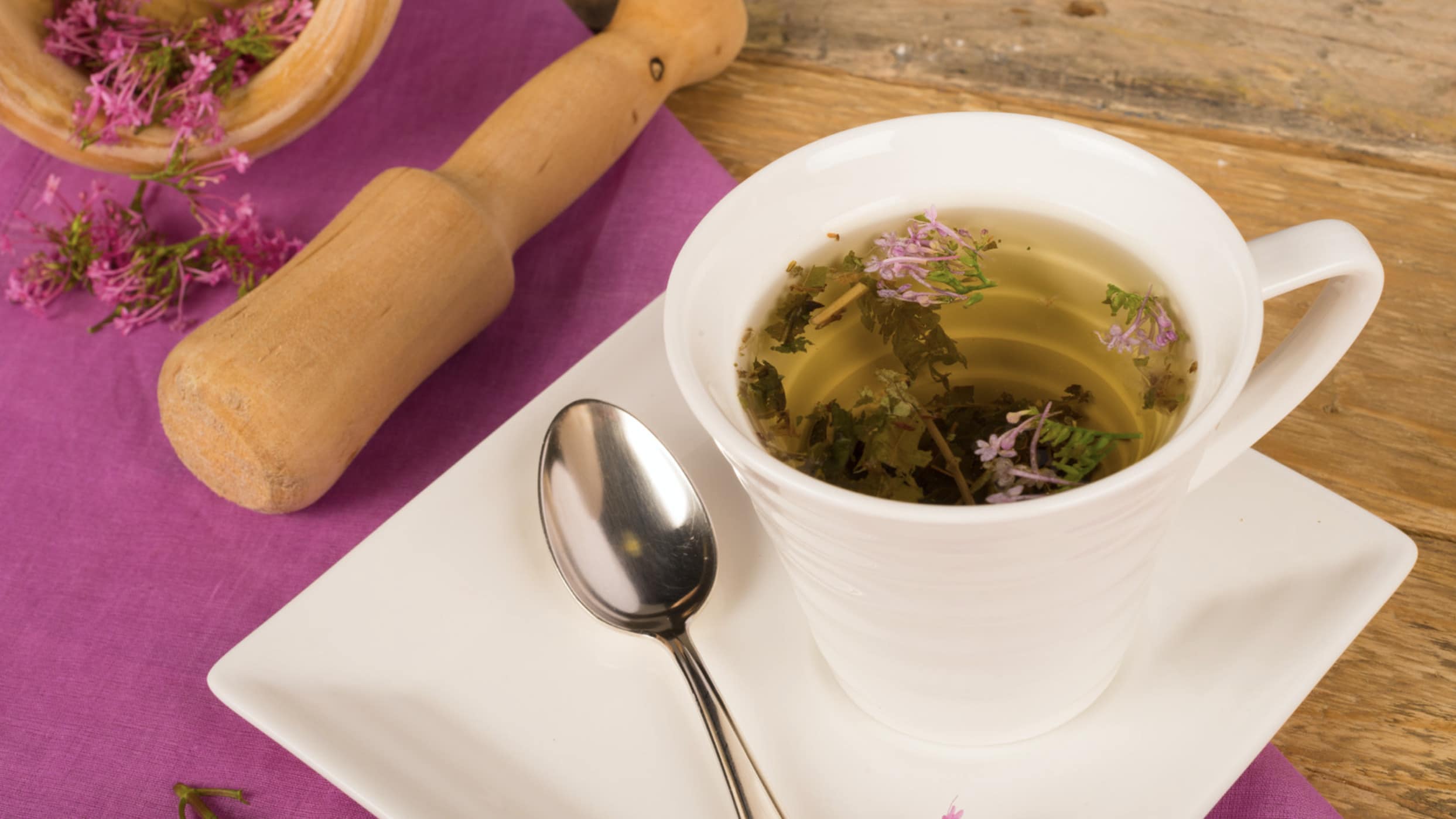 Té de valeriana para la depresión