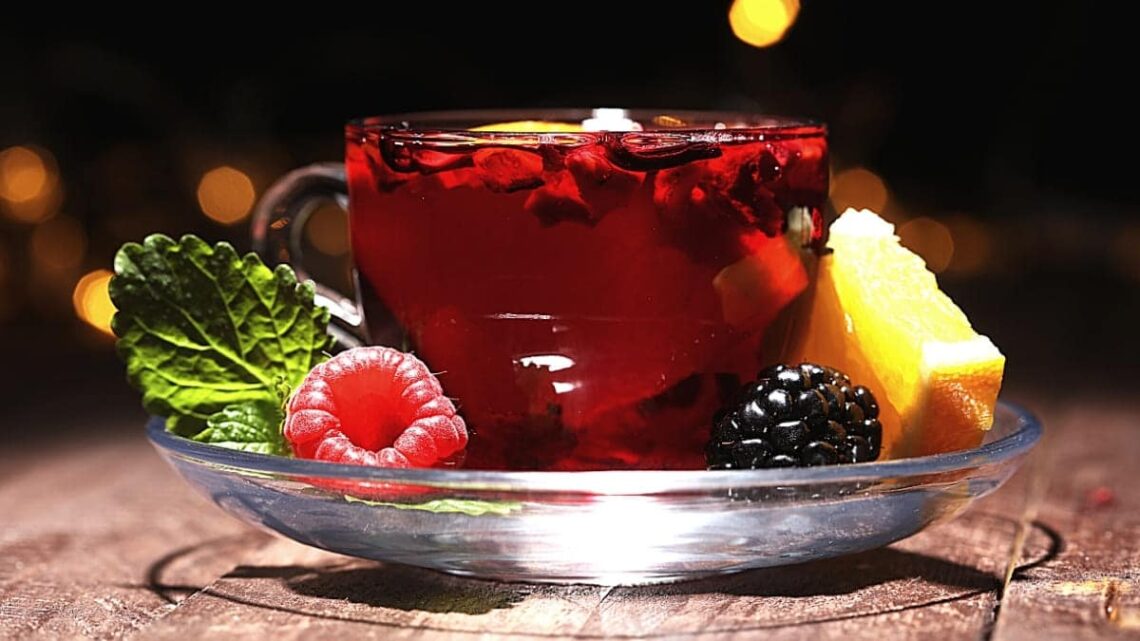 Té fruta del bosque