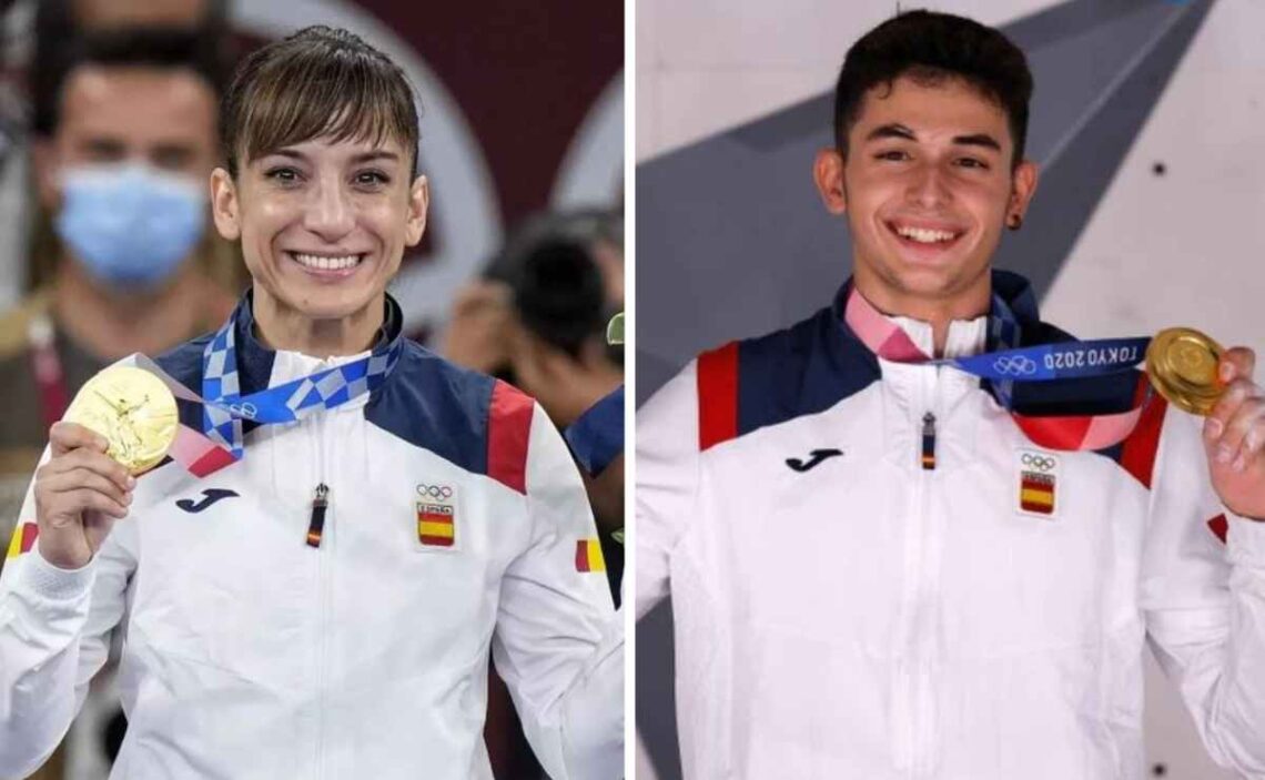 Teresa Perales felicita a Sandra Sánchez y Alberto Giné por su oro en los Juegos Olímpicos