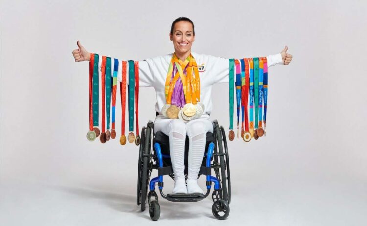 Teresa Perales medallas Juegos Paralimpicos