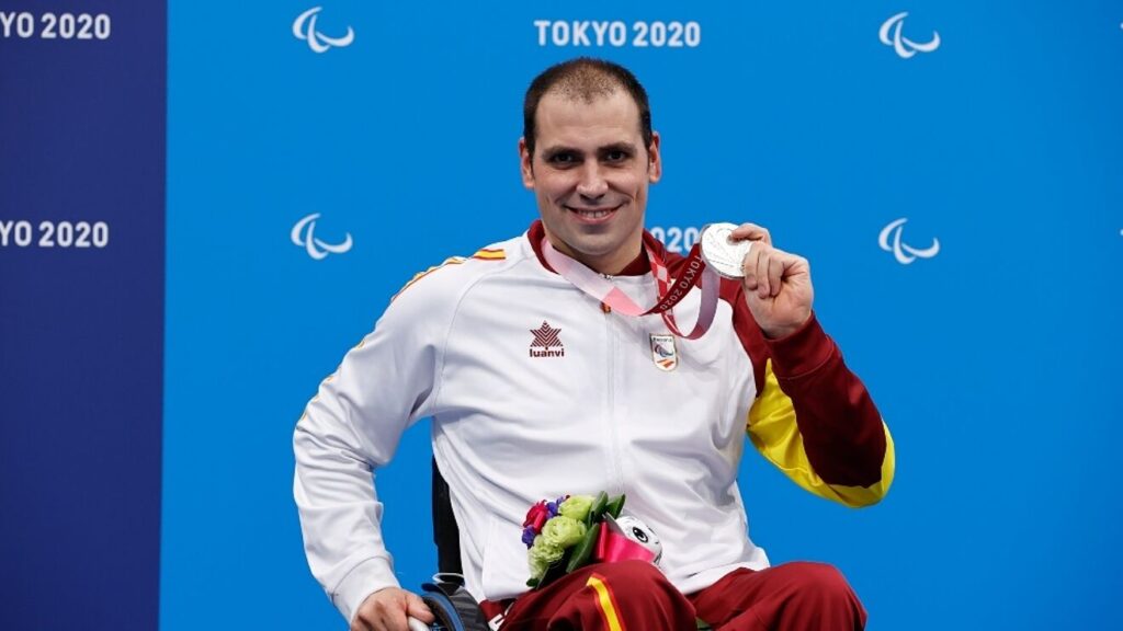 Toni Ponce, medalla de plata en los Juegos Paralímpicos de Tokio 2020