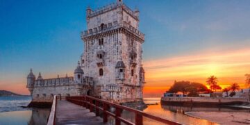 Torre de Belém, uno de los lugares más conocidos de Lisboa