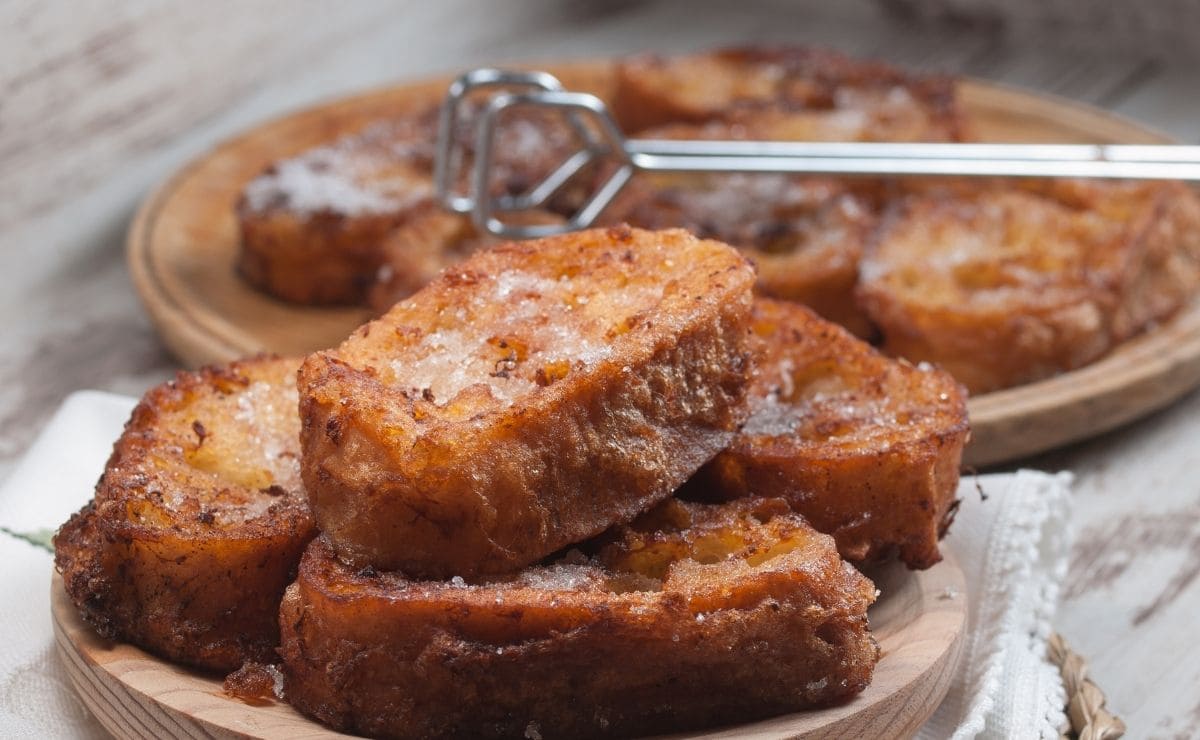 Torrijas de té matcha Semana Santa