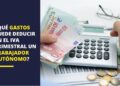 Trabajador autónomo gastos deducibles