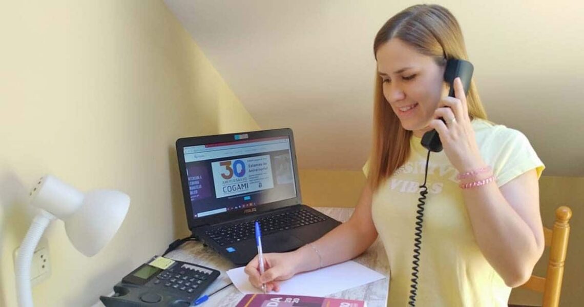 Trabajadora social COGAMIllamada