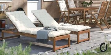 Tumbona de IKEA./ Foto de IKEA