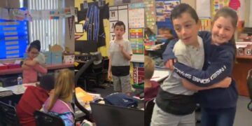Un niño revela que tiene autismo y emociona a todos sus compañeros de clase