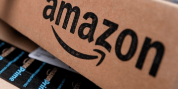 Una caja de Amazon
