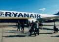 Vuelo de Ryanair turismo