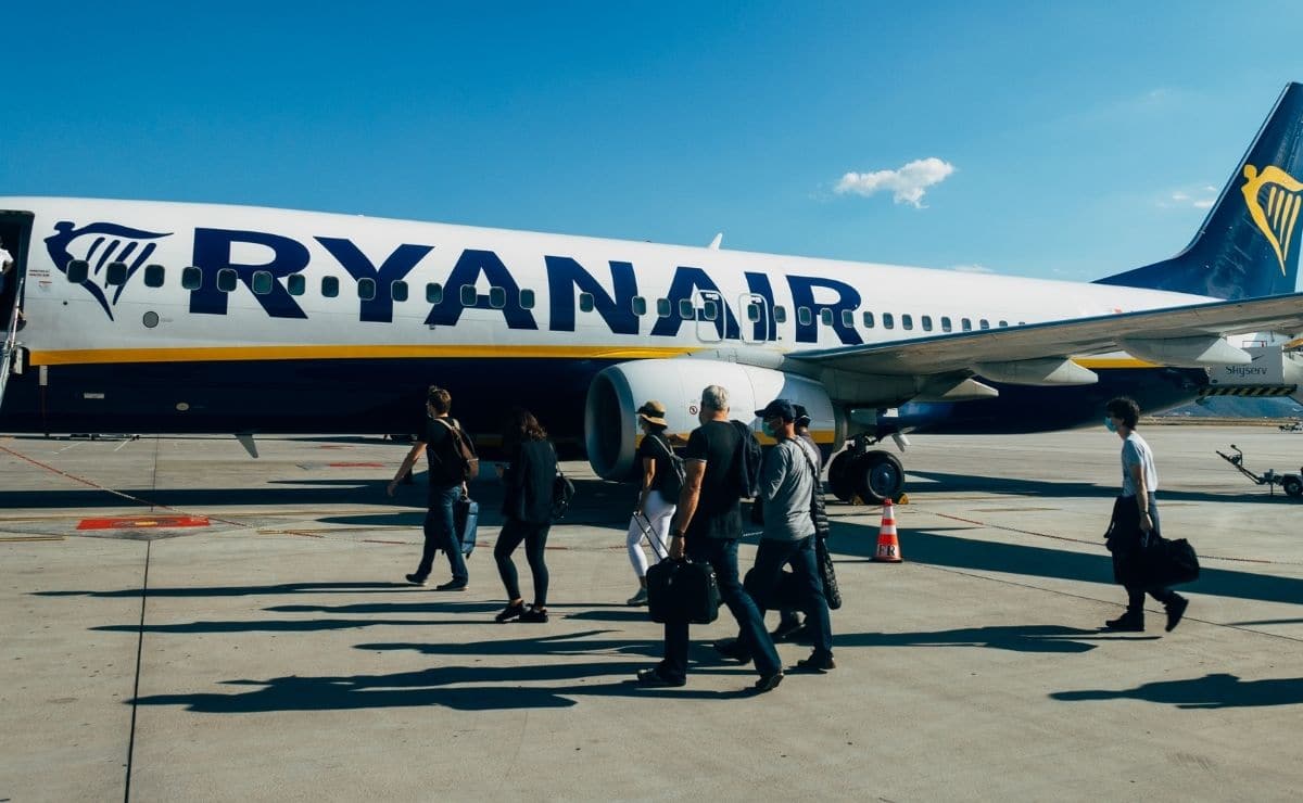 Vuelo de Ryanair turismo