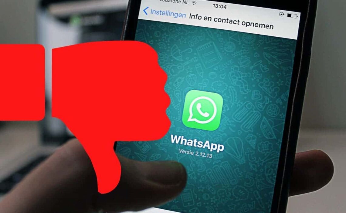 Whatsapp caido 25 octubre 2022