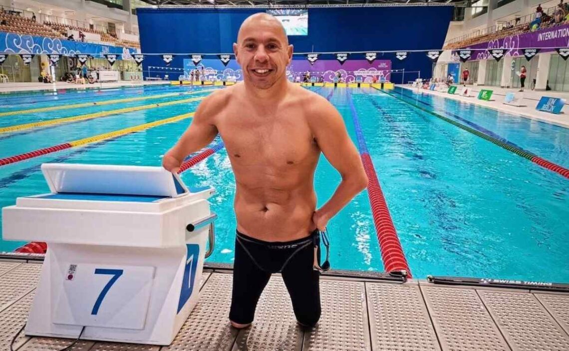 Xavi Torres, nadador que representará a España en los Juegos Paralímpicos de Tokio 2020