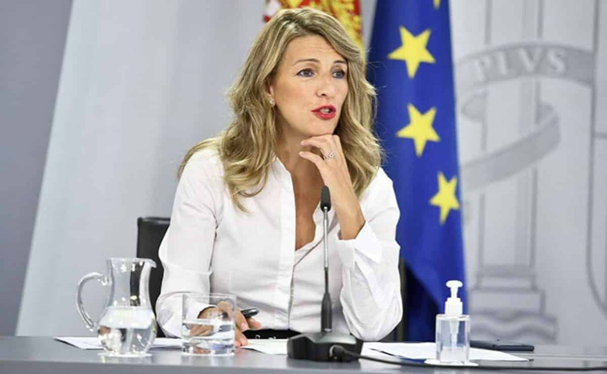 Yolanda Díaz, ministra de Trabajo y Economía Social