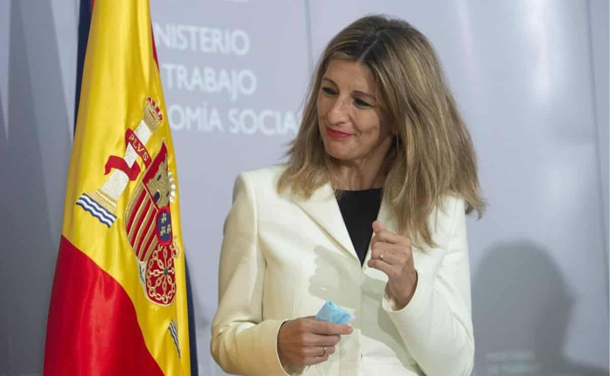 Yolanda Díaz, ministra de Trabajo y Economía Social./ Foto de Europa Press