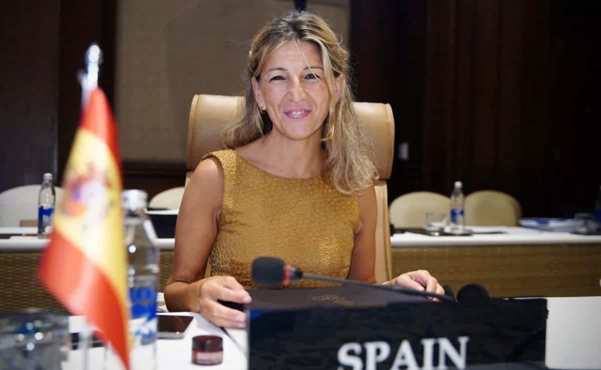 Yolanda Díaz./ Foto del Ministerio de Trabajo y Economía Social