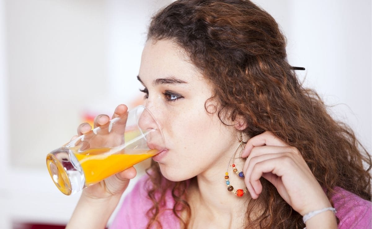 zumo de naranja vitamina C