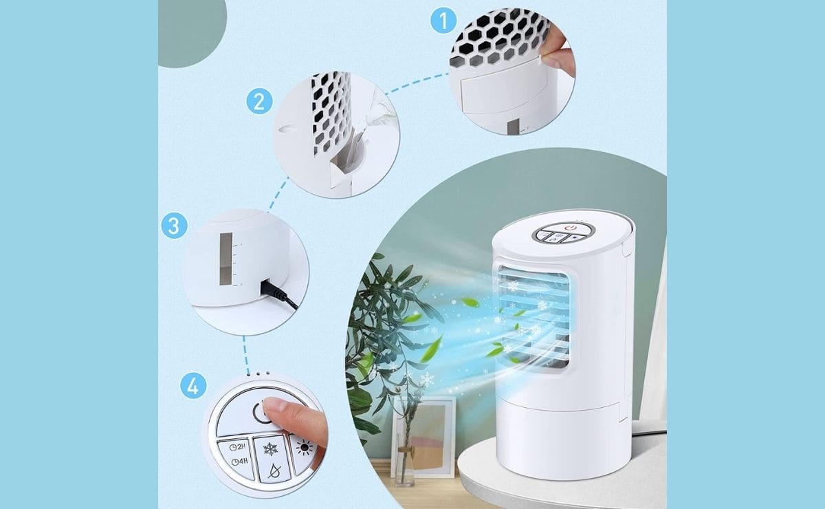 Funcionamiento aire acondicionado portátil de Amazon