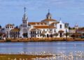 Ermita de El Rocío, situada en Almonte (Huelva)