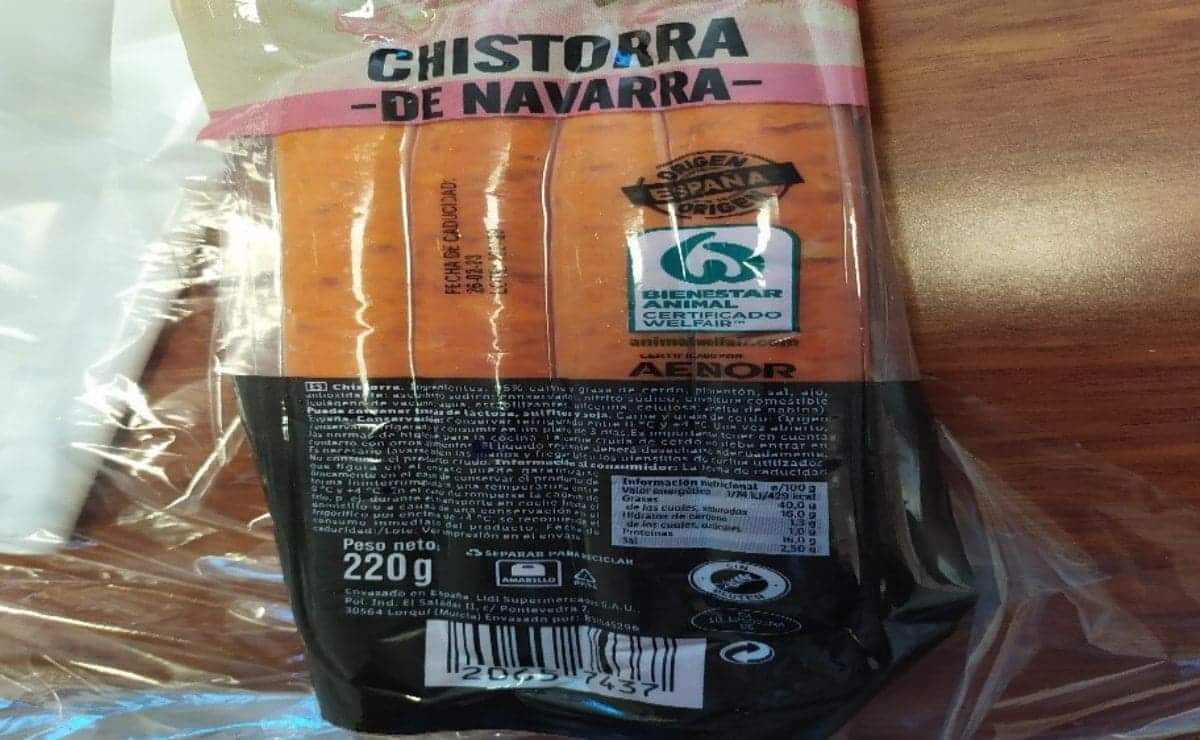 Alerta alimentaria en Lidl