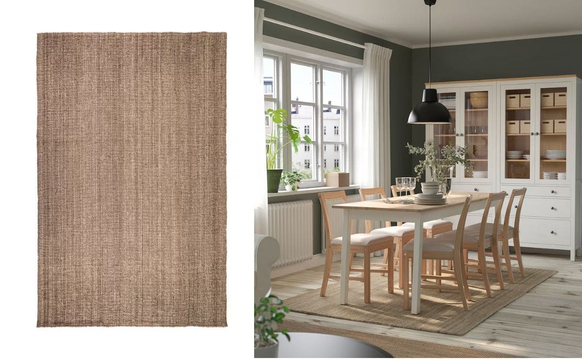 La alfombra más vendida de IKEA ahora por 30 euros menos 