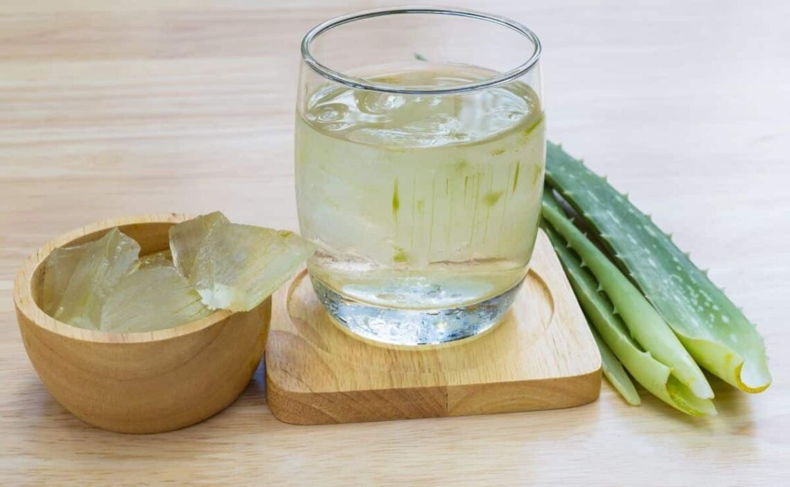 aloe vera ayunas alimento ayuno sábila hortaliza remedio natural agua té
