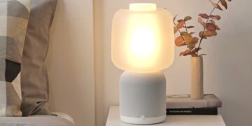 La lámpara altavoz de IKEA