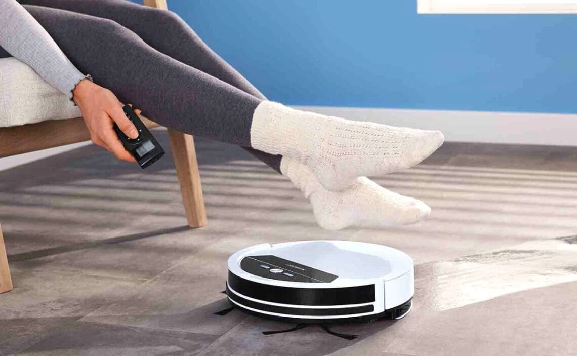 Aspirador friegasuelos de Lidl low cost