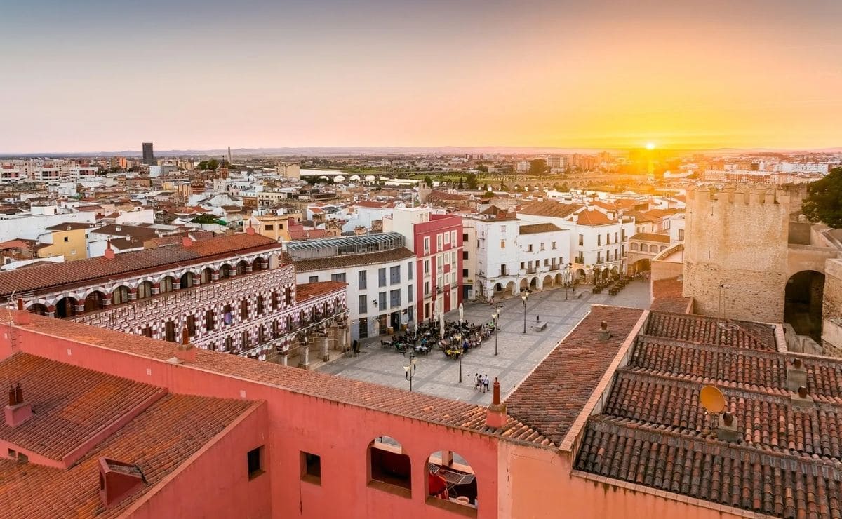 Badajoz, capital de Extremadura Baja