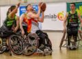 Partido de baloncesto en silla de ruedas