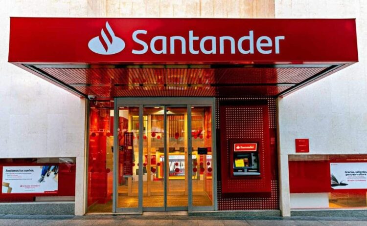 El Banco Santander es una de las entidades bancarias con más clientes de España