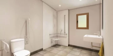 baño accesible RIVUM Holiday Resort