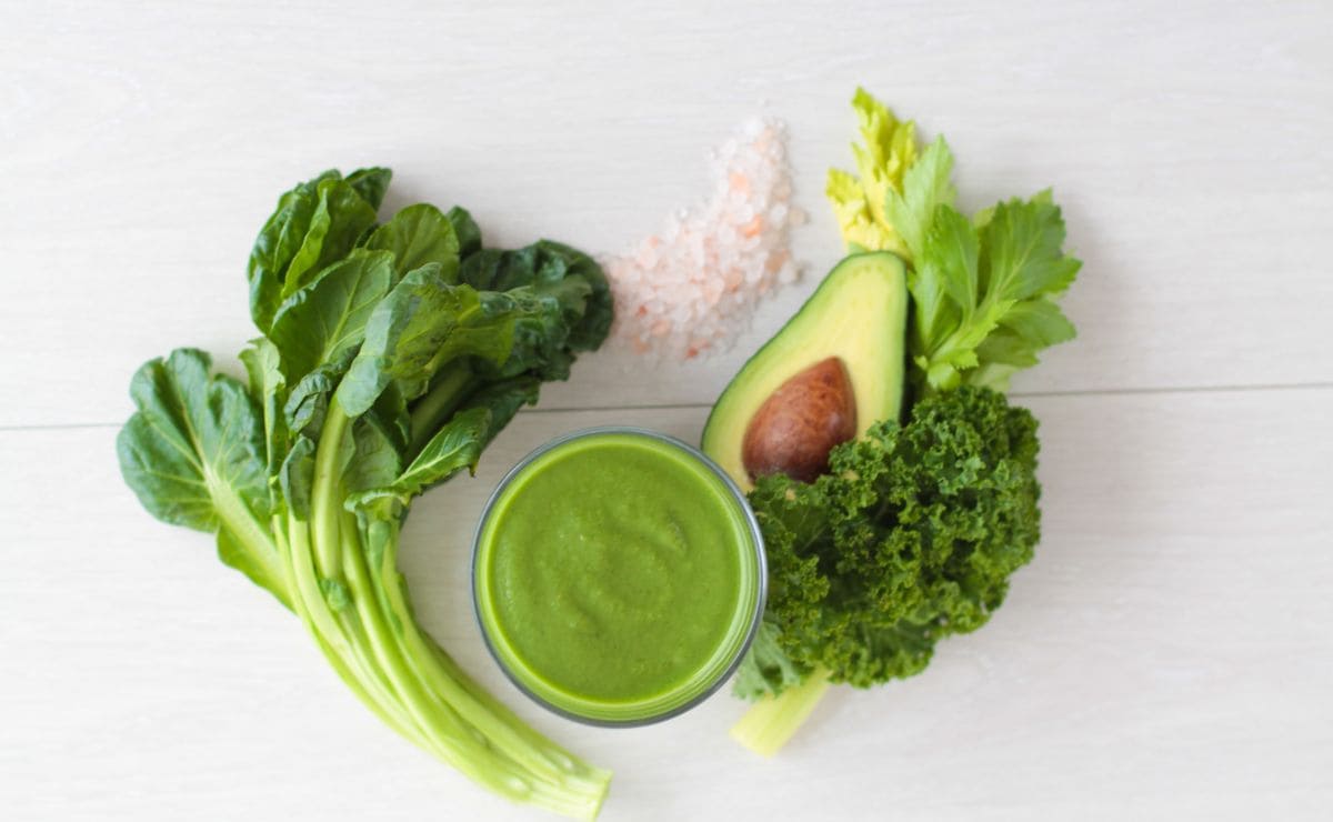 Batido verde detox