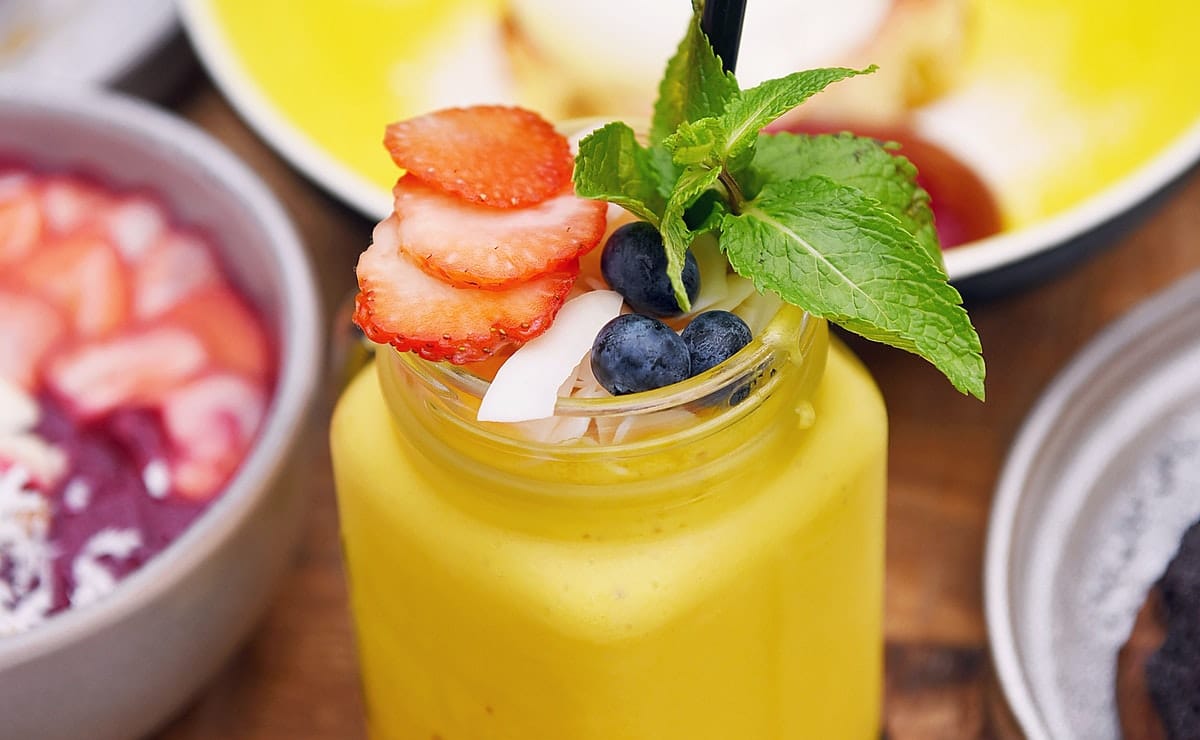 zumo de frutas antioxidantes