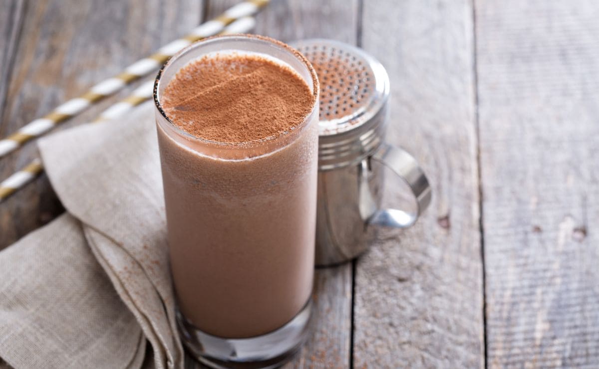 Batido de nutella sin azúcares